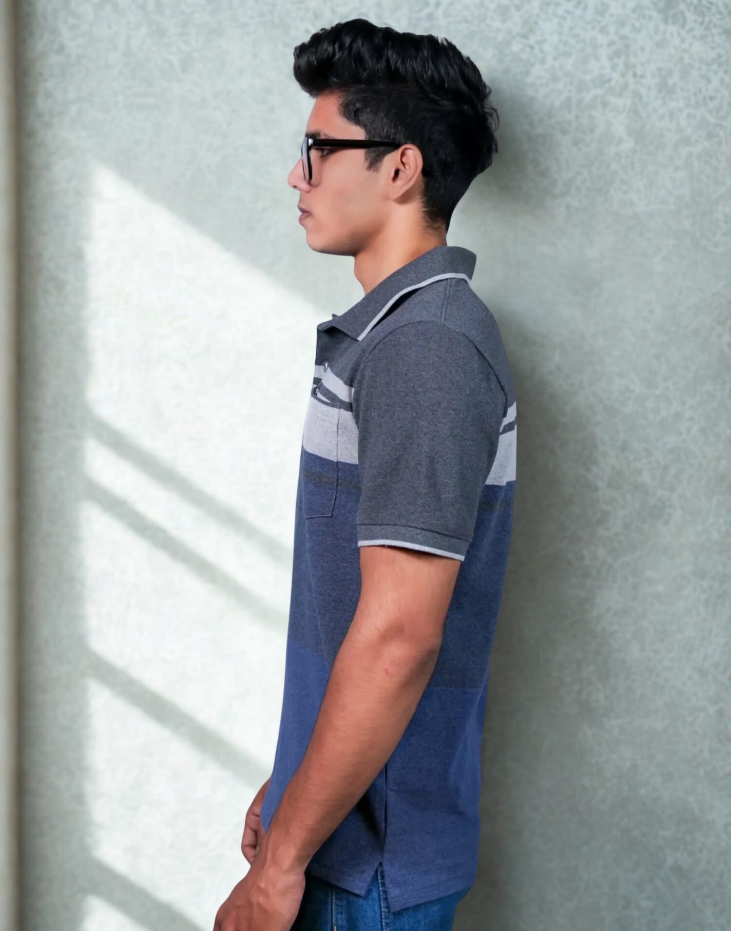 Polo Multi Color Grey - Image 3