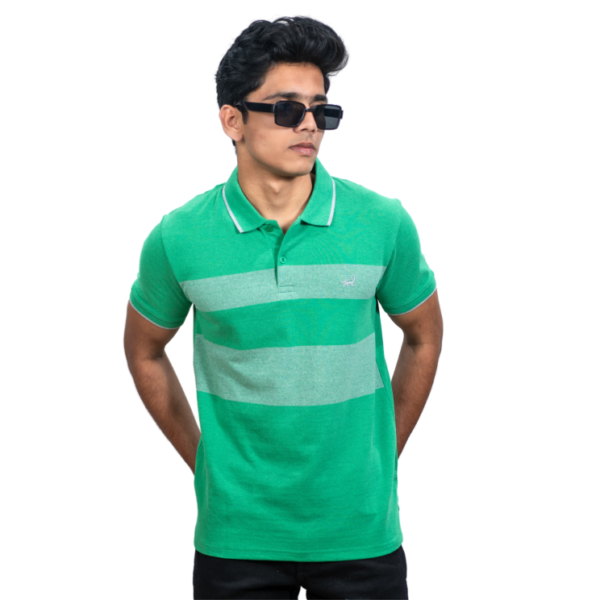 Polo Classic Stripes Green T-Shirt