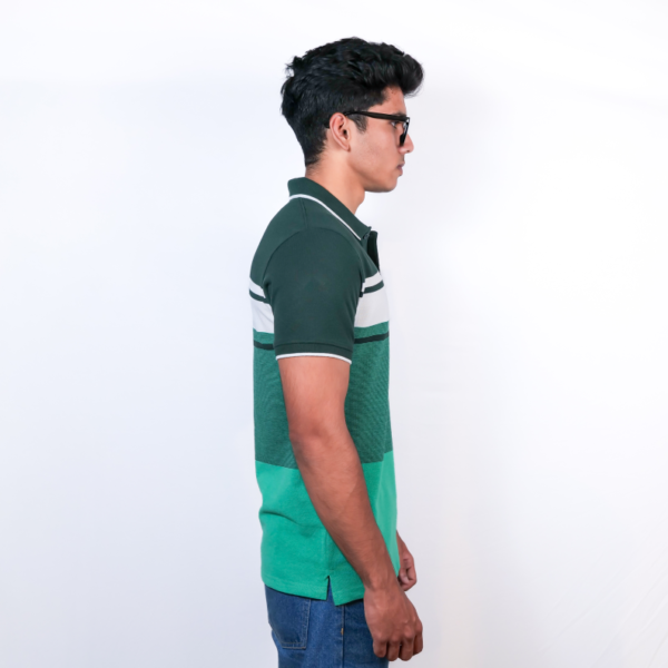 Polo Multi Colour Green T-Shirt