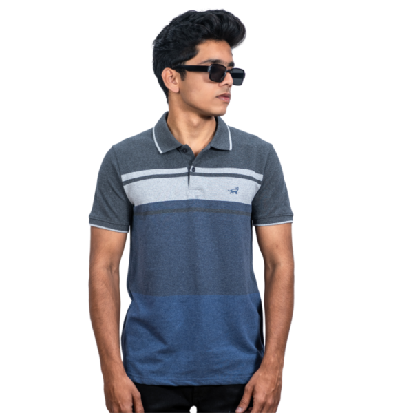 Polo Multi Colour Grey T-Shirt