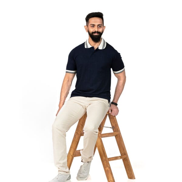 Polo Navy Blazer T-Shirt - Image 4
