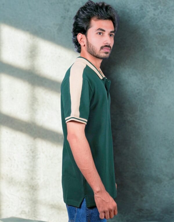 Polo Shoulder Panels - Green - Image 4