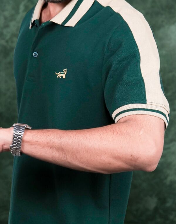 Polo Shoulder Panels - Green - Image 2