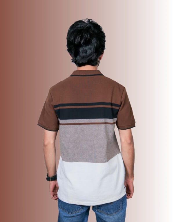 Polo Multi Colour Peech T-Shirt - Image 4