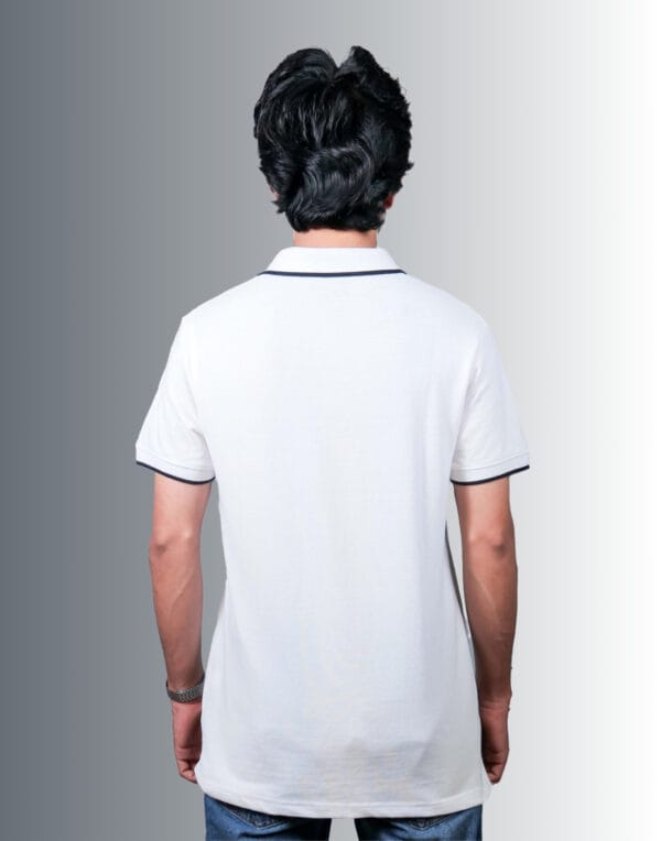 Polo Colour Block Black T-Shirt - Image 4