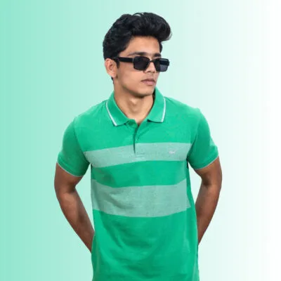 Polo Classic Stripes Green T-Shirt