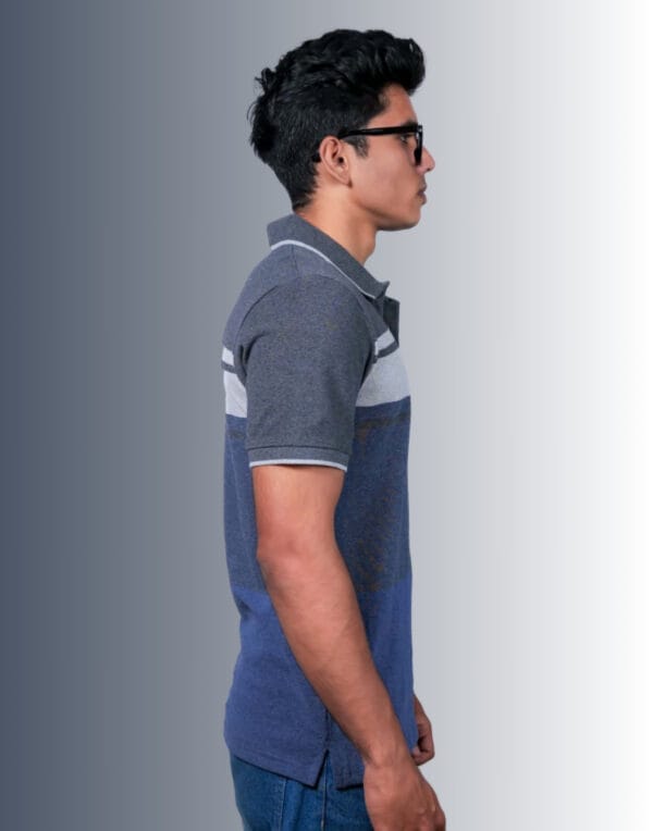 Polo Multi Colour Grey T-Shirt - Image 3