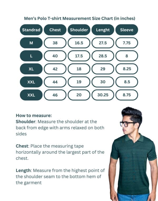 Polo Activewear Dark Green T-Shirt - Image 5