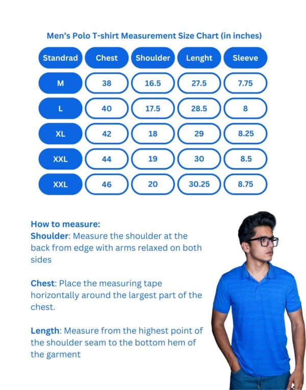 Polo Activewear Blue T-Shirt - Image 5