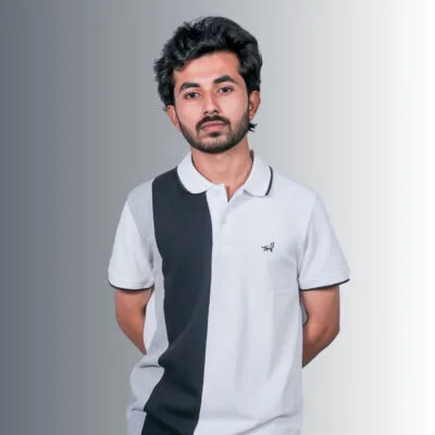 Polo Colour Block Black T-Shirt