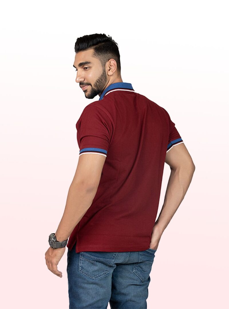 Polo Dark Marron T-Shirt - Image 2