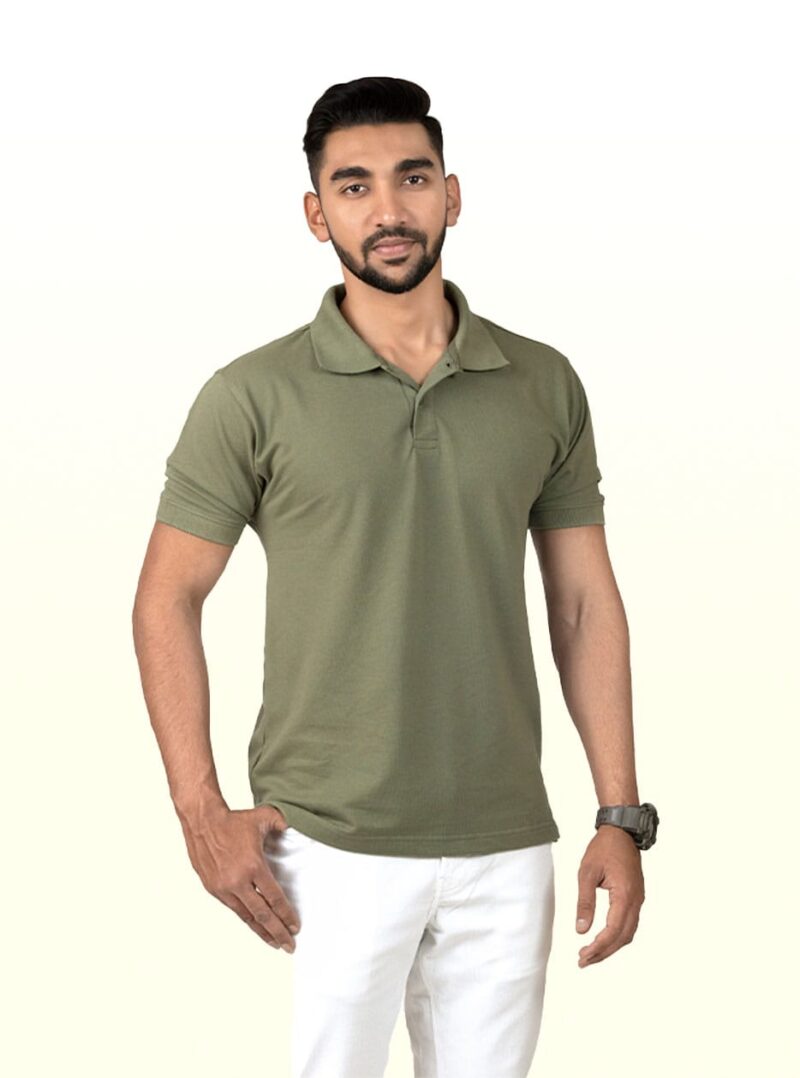 Polo Hedge Green T-Shirt - Image 5