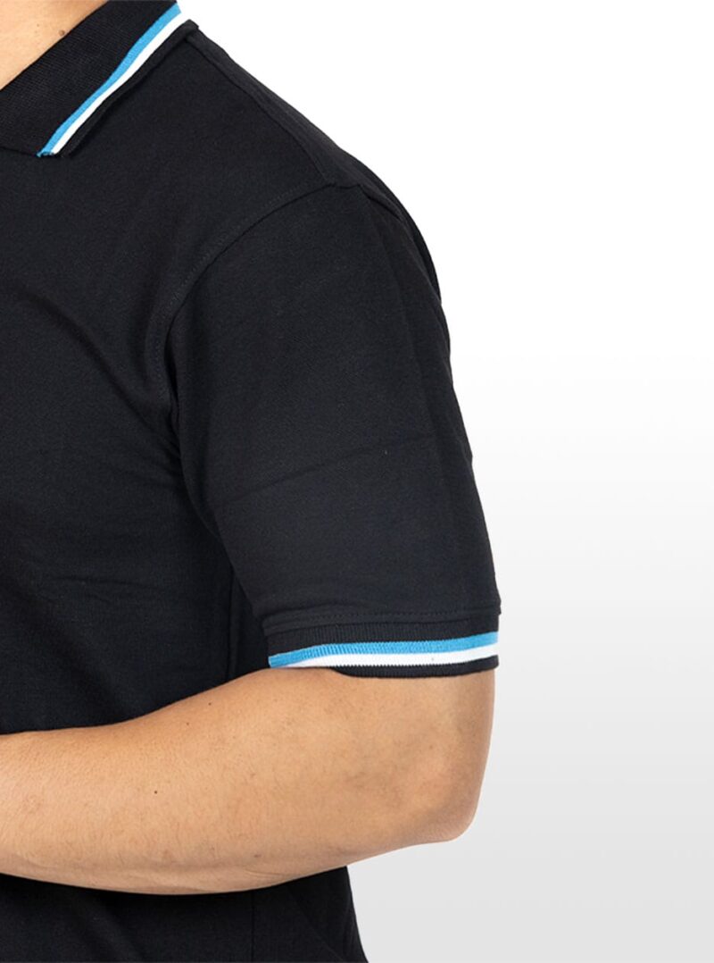 Polo Jet Black T-Shirt - Image 6