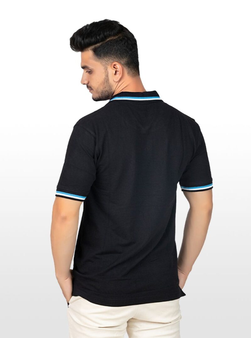 Polo Jet Black T-Shirt - Image 7