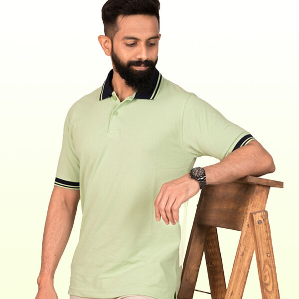 Polo Light Green Milange T-Shirt