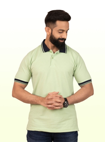 Polo Light Green Milange T-Shirt
