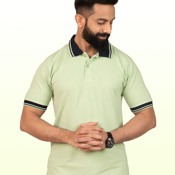 Polo Light Green Milange T-Shirt