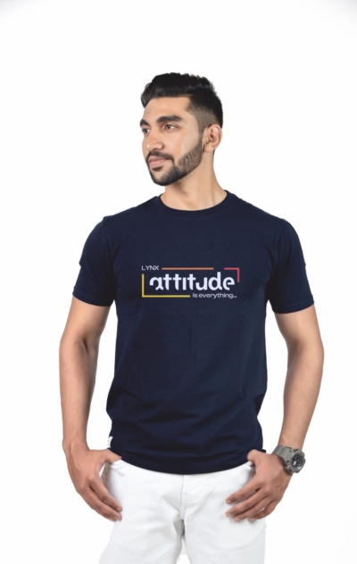 Crew Neck Navy Blazer Printed T-shirt