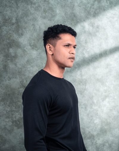 Rib Black Full Sleeve