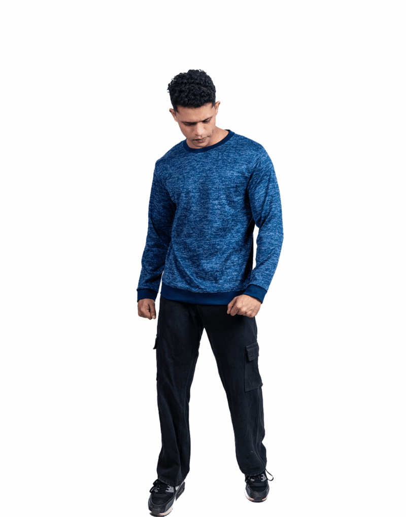 Full Sleeve Navy Melange - Image 4