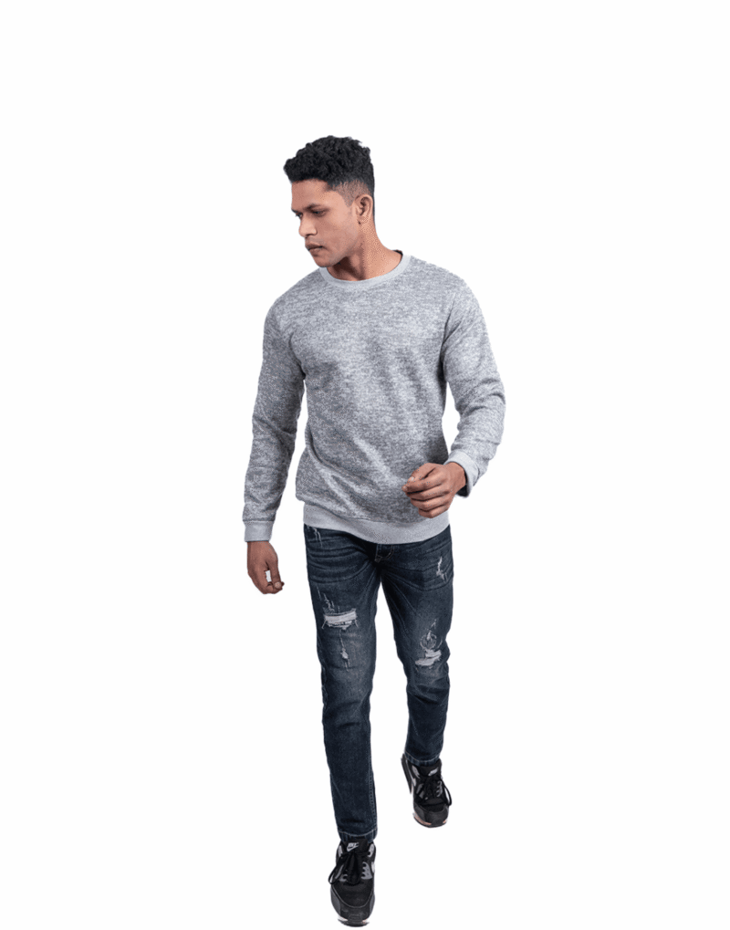 Full Sleeve Grey Melange - Image 5