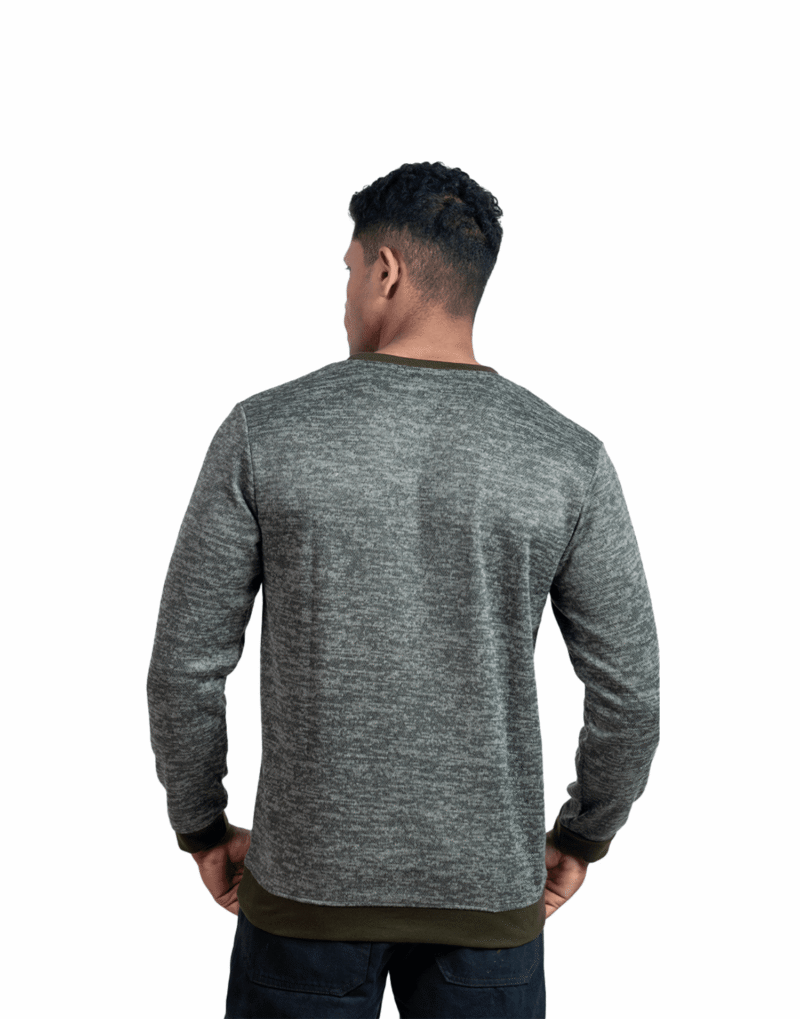 Full Sleeve Olive Melange - Image 2