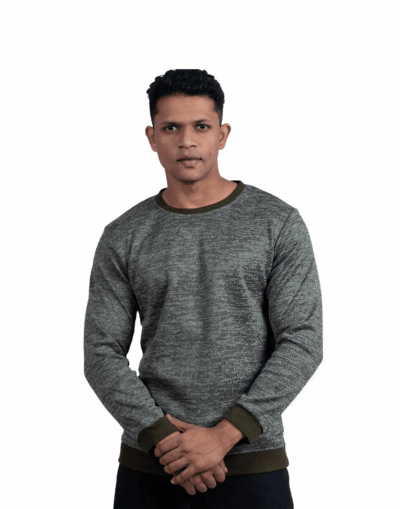 Full Sleeve Olive Melange