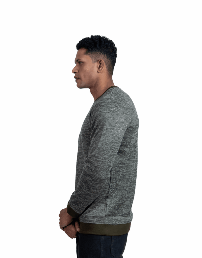 Full Sleeve Olive Melange - Image 3