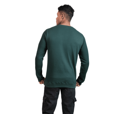 Waffle Full Sleeve Green Tshirt