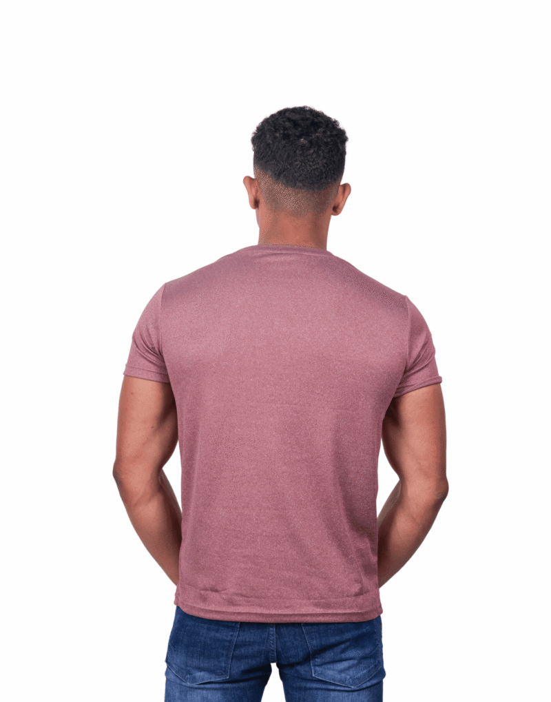 Activewear Melange Maroon - Image 5