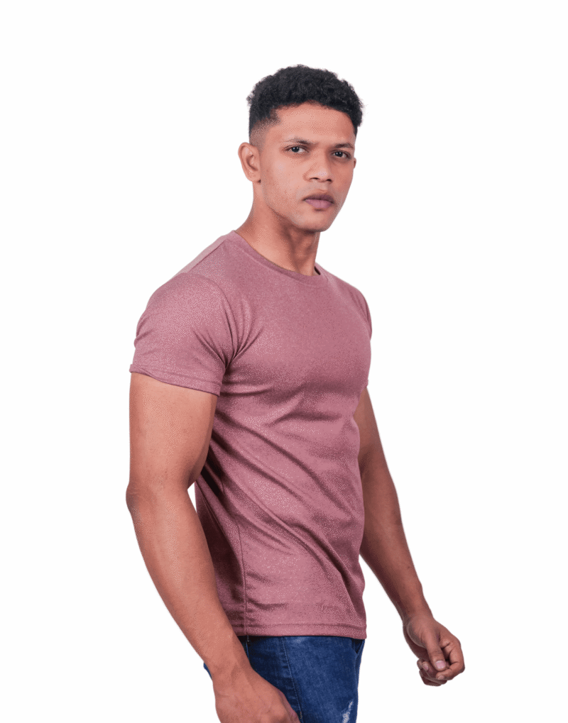 Activewear Melange Maroon - Image 2