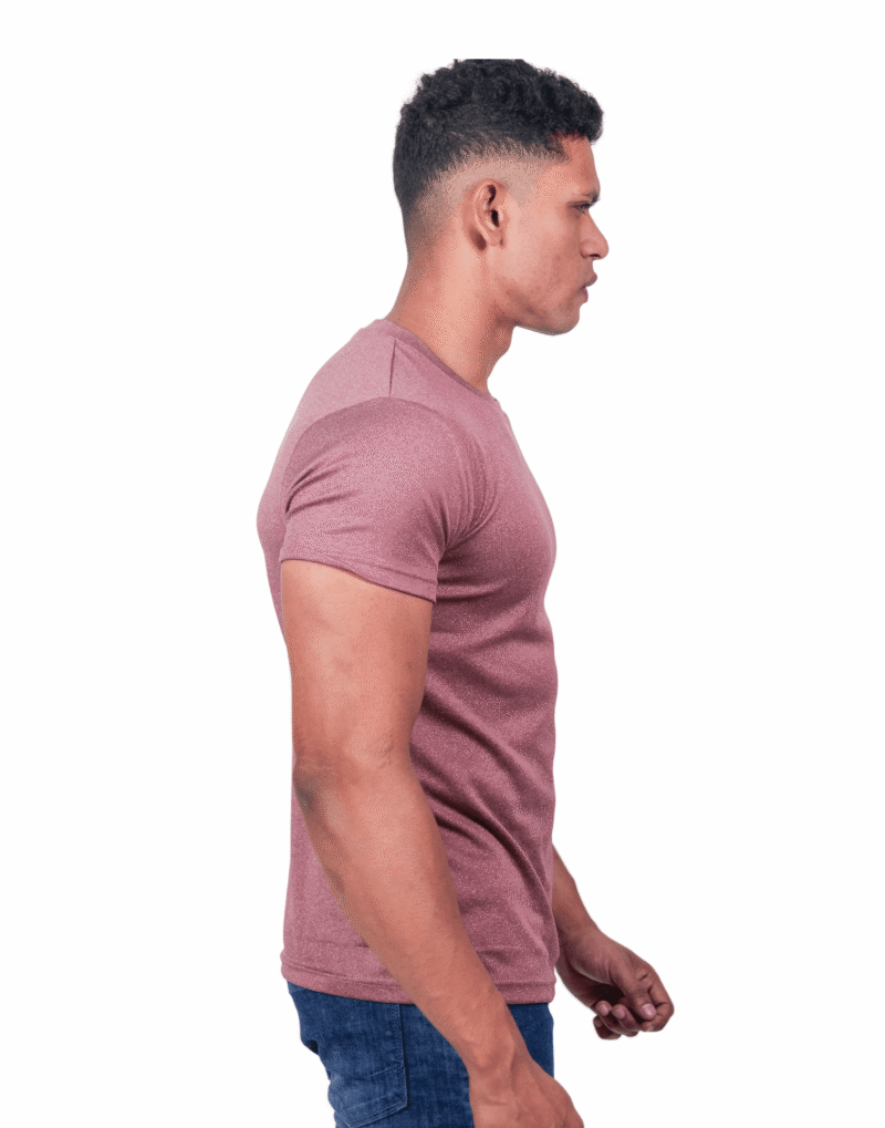 Activewear Melange Maroon - Image 4