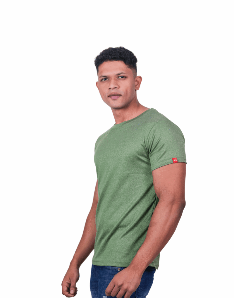 Activewear Melange Olive - Image 3