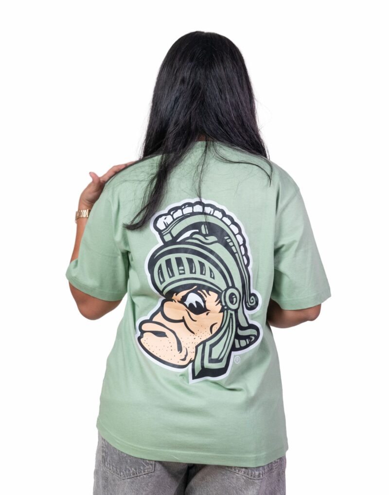 Oversized Light Green Popeye T-shirt - Image 2