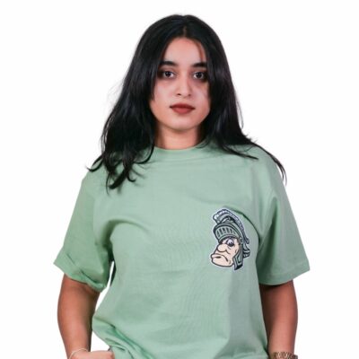 Oversized Light Green Popeye T-shirt