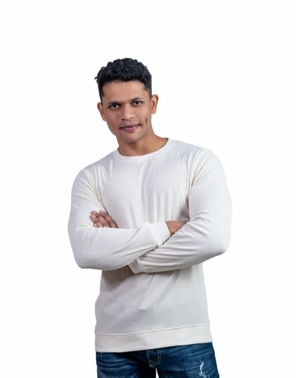 Dark Cream Full Sleeve T-Shirt