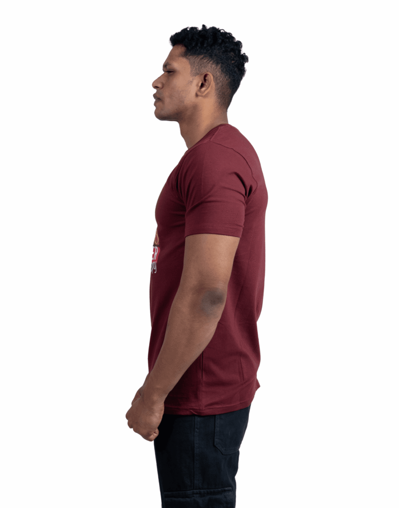 Crew Neck Hot Chocolate Printed T-shirt - Image 4