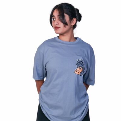 Oversized Dark Grey Popeye T-shirt