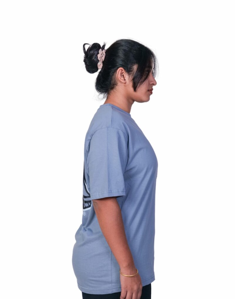 Oversized Dark Grey Popeye T-shirt - Image 3