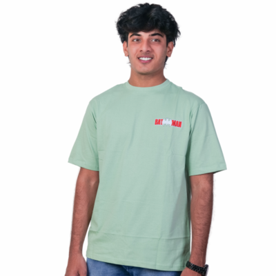 Oversized Light Green Batman T-shirt