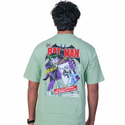 Oversized Light Green Batman T-shirt