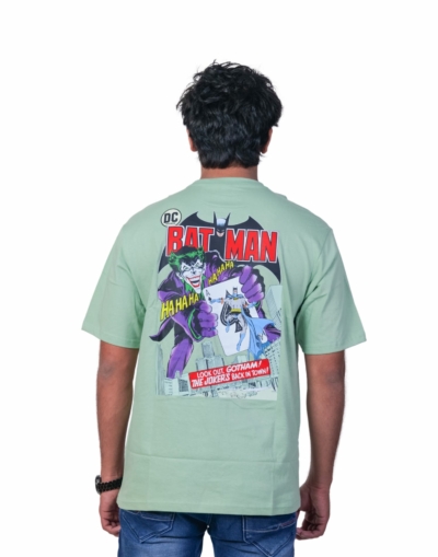 Oversized Light Green Batman T-shirt