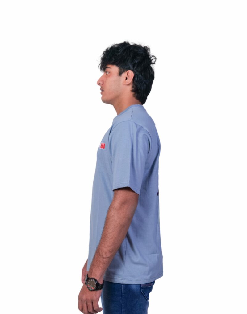 Oversized Dark Grey Batman T-shirt - Image 3