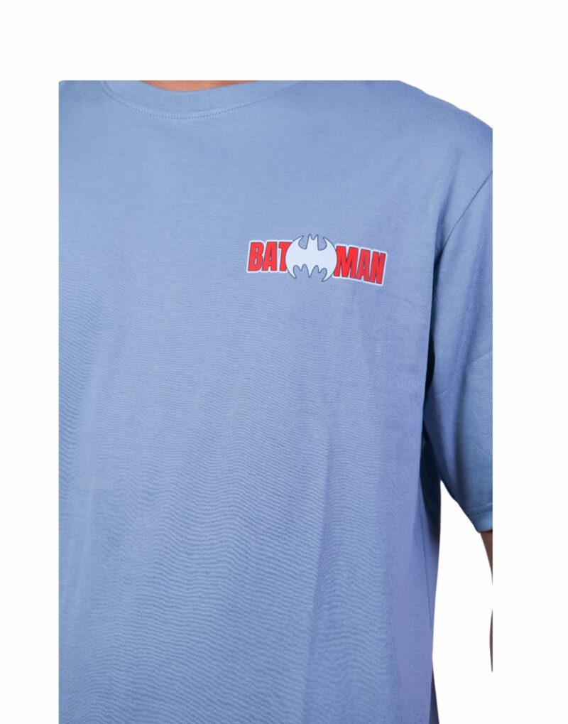 Oversized Dark Grey Batman T-shirt - Image 2