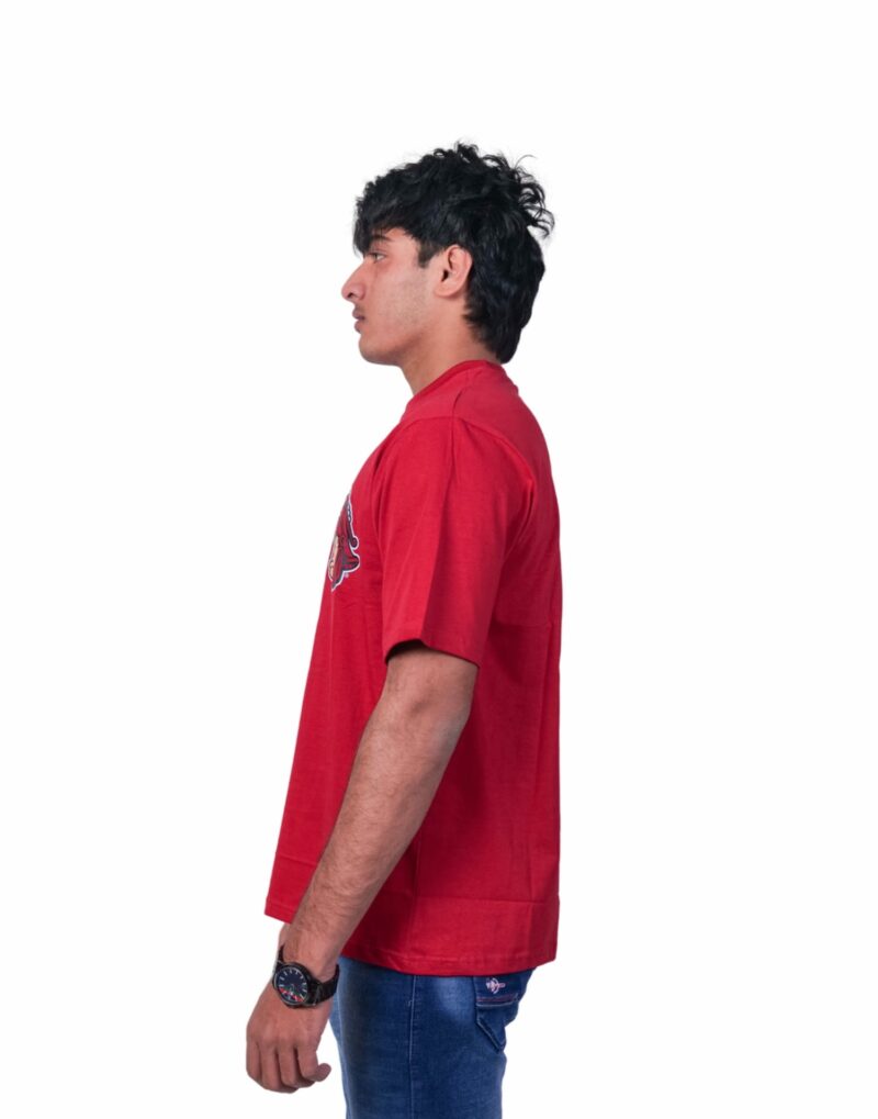 Oversized Red Popeye T-shirt - Image 3