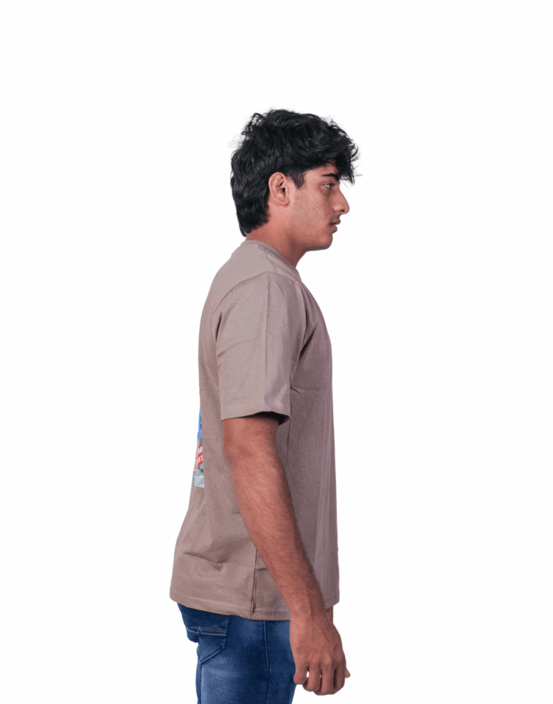 Oversized Khakee Batman T-shirt - Image 3