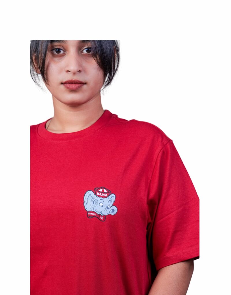 Oversized Red Naruto T-shirt - Image 3