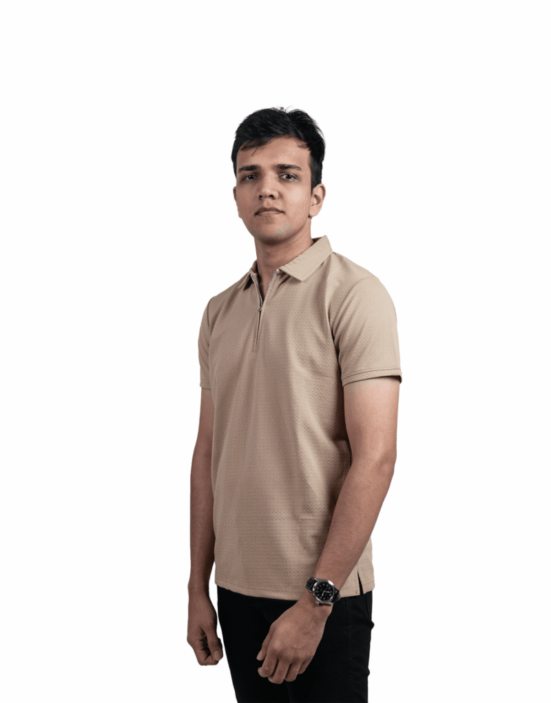 Zipper Beige