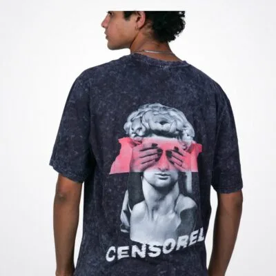 Rocky Wash Censored - Dark Grey