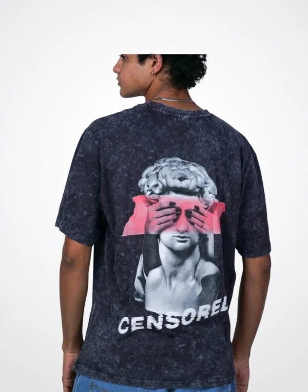 Rocky Wash Censored - Dark Grey